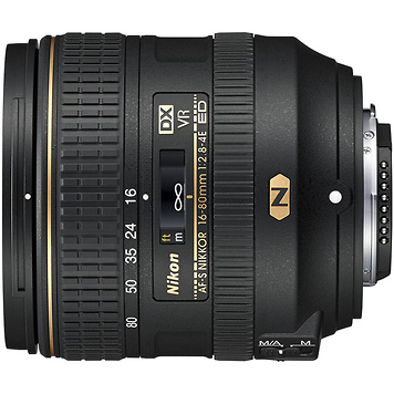 AF-S DX NIKKOR 16-80mm f/2.8-4E ED VR Lens