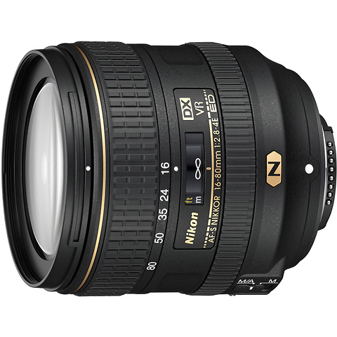 AF-S DX NIKKOR 16-80mm f/2.8-4E ED VR Lens Image 0