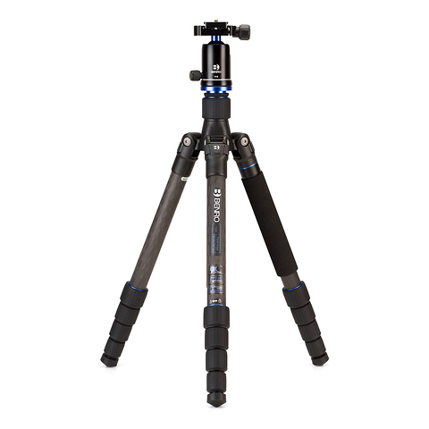 FTA29CV1 Travel Angel Series 2 Carbon Fiber Tripod with V1E Ball Head Image 0