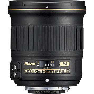AF-S NIKKOR 24mm f/1.8G ED Lens