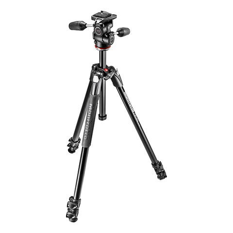 MK290XTA3-3WUS 290 Xtra Aluminum Tripod with 804 3-Way Pan/Tilt Head Image 0