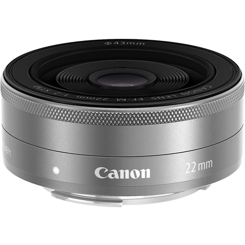 EF-M 22mm f/2 STM Lens (Silver) Image 0