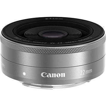 EF-M 22mm f/2 STM Lens (Silver)