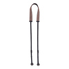 Baby Alpaca Wool Leather Camera Strap (Walnut/Black) Thumbnail 0