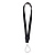 Leather Camera Wrist Strap with Cord Tethering (Black)