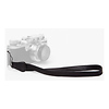 Leather Camera Wrist Strap with Cord Tethering (Black) Thumbnail 2