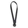 Leather Camera Wrist Strap with Ring Tethering (Black) Thumbnail 0