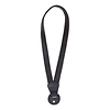 Leather Camera Wrist Strap with Ring Tethering (Black) Thumbnail 1