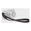 Leather Camera Wrist Strap with Ring Tethering (Black) Thumbnail 2