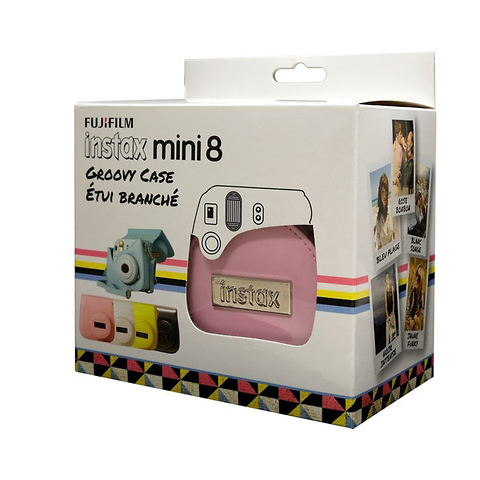 Groovy Case for Instax Mini 8 Camera (Pink) Image 3