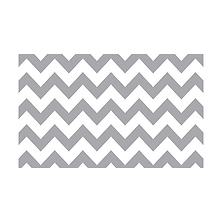 53 in. x 18 ft. Printed Background Paper (Gray & White Chevron) Image 0