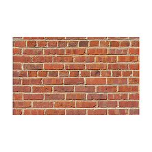 53 in. x 18 ft. Printed Background Paper (Red Brick) Image 0