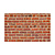 53 in. x 18 ft. Printed Background Paper (Red Brick)