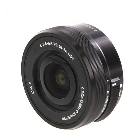 SEL 16-50mm f/3.5-5.6 PZ OSS E-Mount (Black) Lens - Pre-Owned Image 0