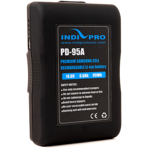 Compact 95Wh Gold-Mount Li-Ion Battery Image 0