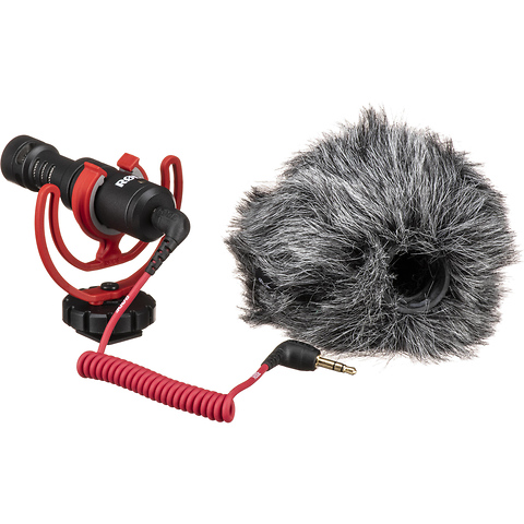 VideoMicro Compact On-Camera Microphone with Rycote Lyre Shock Mount Image 1