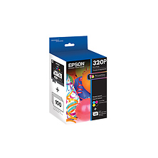 320 Standard-Capacity Color Ink Cartridge Print Pack Image 0