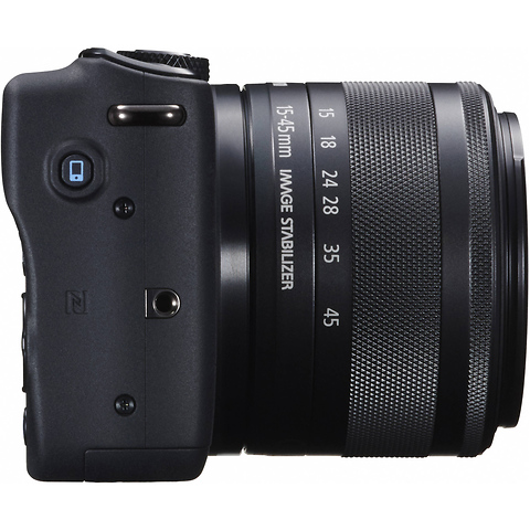 EOS M10 Mirrorless Digital Camera with 15-45mm Lens (Black) Image 3