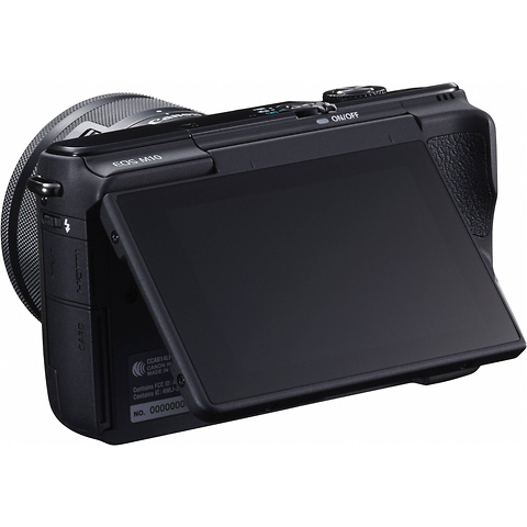 EOS M10 Mirrorless Digital Camera with 15-45mm Lens (Black) Image 7