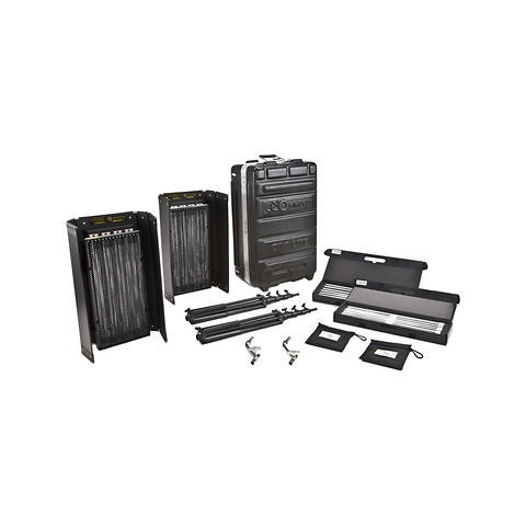 Diva-Lite 415 Universal 2-Light Kit with Flight Case Image 0