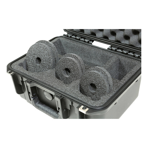 iSeries Watertight Case for Three DSLR Lenses Image 5