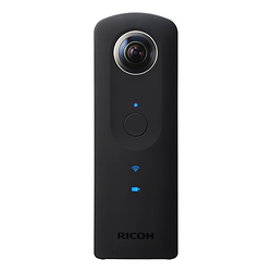Ricoh Theta S 360 Degree Spherical Panorama Digital Camera (Black) Image