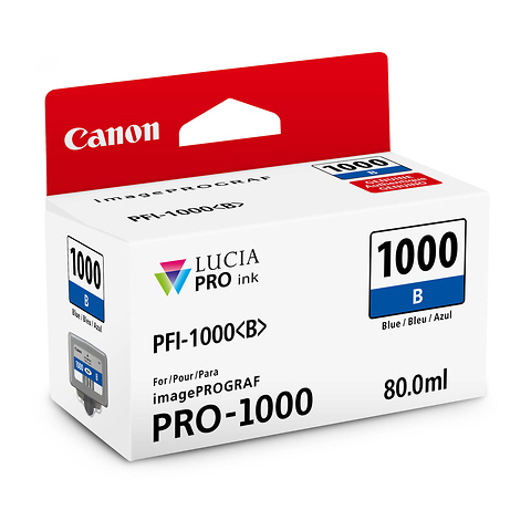 PFI-1000 B LUCIA PRO Blue Ink Tank (80ml) Image 1