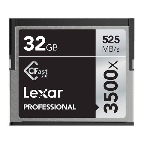 32GB Professional 3500x CFast 2.0 Memory Card Image 0
