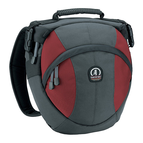 5768 Velocity 8x Pro Photo Sling Pack Bag (Gray/Burgundy) Image 0