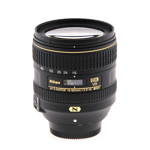 AF-S DX NIKKOR 16-80mm f/2.8-4E ED VR Lens - Pre-Owned Image 0