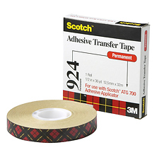 3M 1/2 In. Scotch ATG Adhesive Transfer Tape (Clear) Image 0