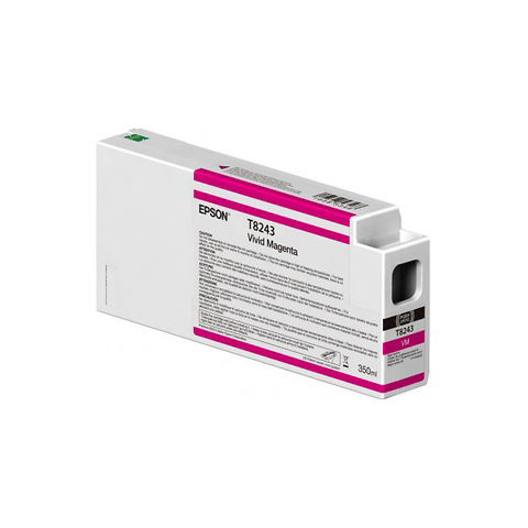 T824300 UltraChrome HD Vivid Magenta Ink Cartridge (350 ml) Image 0