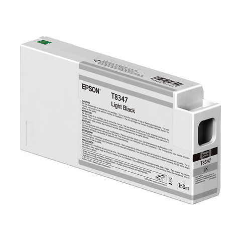 T834700 UltraChrome HD Light Black Ink Cartridge (150ml) Image 0