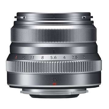 XF 35mm f/2 R WR Lens (Silver)