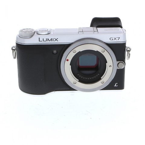 Lumix DMC-GX7 Micro Four Thirds Camera Body, Silver - Pre-Owned Image 0