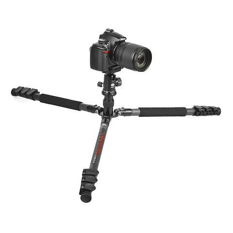 ET-1204 Carbon Fiber Tripod with E-10 Ball Head (Open Box) Image 1