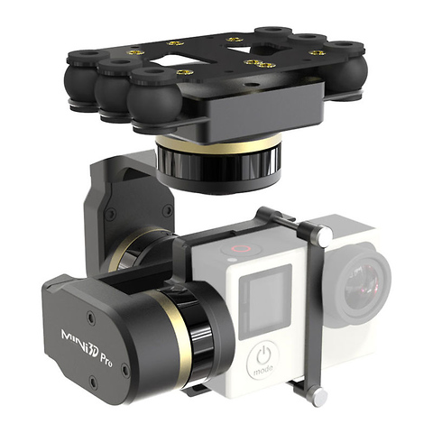 MiNi 3D Pro 3-Axis Aircraft Gimbal for GoPro Image 0