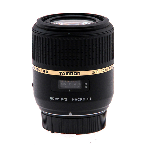 SP AF 60mm f/2.0 Di II Macro Lens - Nikon Mount - Open Box Image 0
