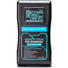 Compact 95Wh V-Mount Li-Ion Battery with Built-in LCD Display Image 0