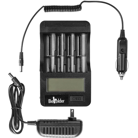 Beholder 4-Cell Quick Charger for Lithium 18650/266500 Batteries Image 0