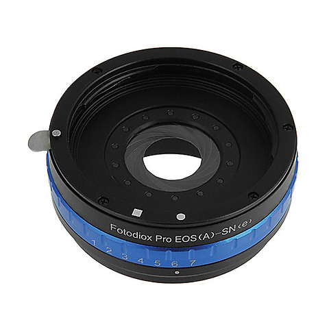 Adapter for Canon EF Lens to Sony NEX Mount Camera (with Iris Control) Image 1