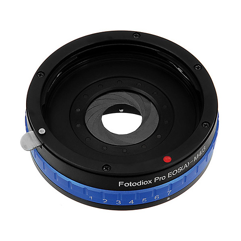 Canon EF Pro Lens Adapter with Built-In Iris Control for Micro Four Thirds Cameras Image 1