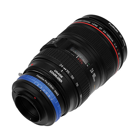 Canon EF Pro Lens Adapter with Built-In Iris Control for Micro Four Thirds Cameras Image 3