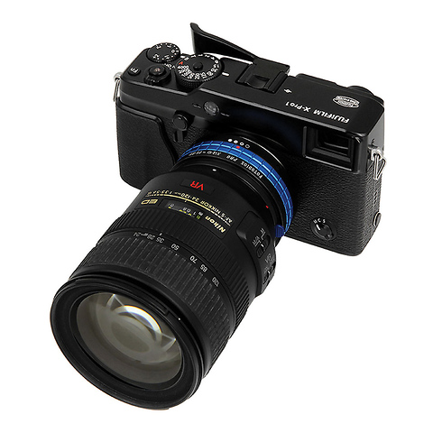 Nikon G Pro Lens Adapter with Iris Control for Fujifilm X-Mount Cameras Image 4