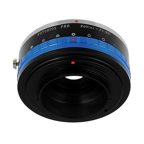 Canon EF Pro Lens Adapter with Built-In Iris Control for Fujifilm X-Mount Cameras Image 2