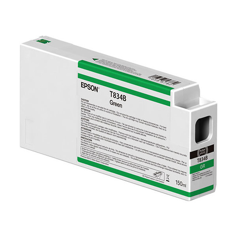 T834B00 UltraChrome HDX Green Ink Cartridge (150ml) Image 0
