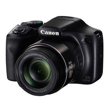 PowerShot SX540 HS Digital Camera (Black)