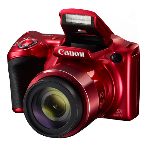 PowerShot SX420 IS Digital Camera (Red) Image 0