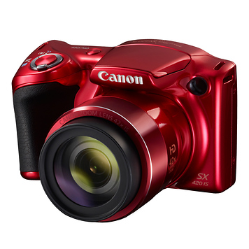PowerShot SX420 IS Digital Camera (Red)