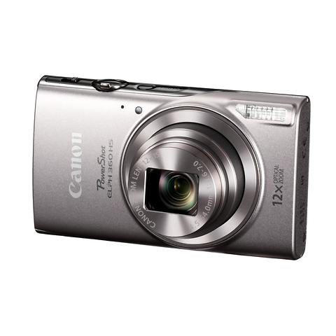 PowerShot ELPH 360 HS Digital Camera (Silver) Image 0